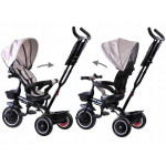 Trojkolka Tiny Bike 3v1 so štítom - krémová Trojkolka Tiny Bike 3v1 so štítom - krémová